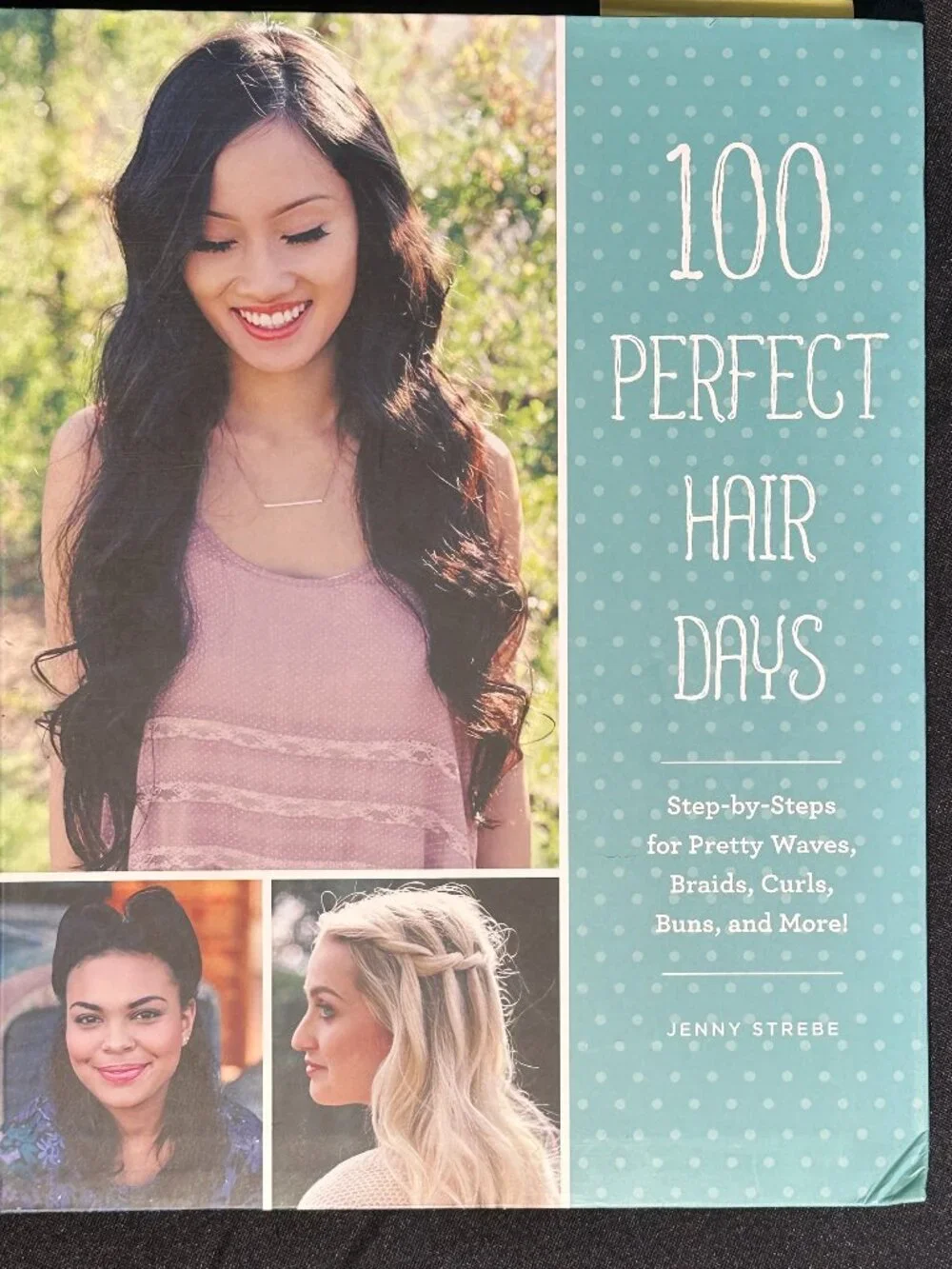 100 Perfect Hair Days Book Jenny Strebe Hairstyle Guide Coquette Boho Aesthetic
